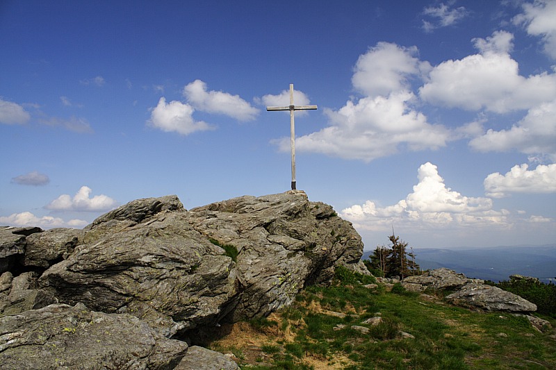 Gipfelkreuz Groer Arber